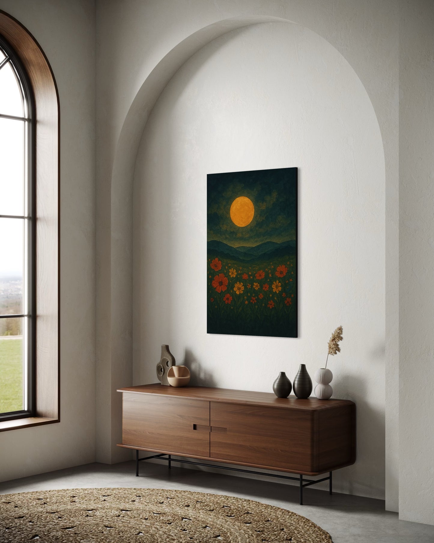 Abstract painting Printable Wall Art | Modern Boho Decor | 2:3 Ratio Digital Download