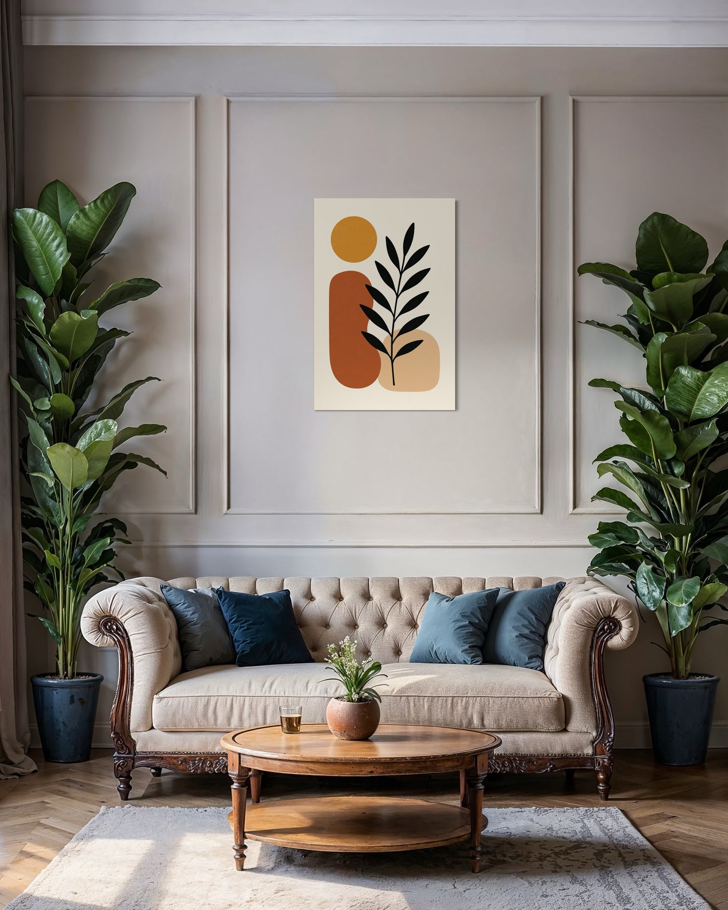 Abstract Printable Wall Art | Modern Boho Decor | 2:3 Ratio | Digital Download