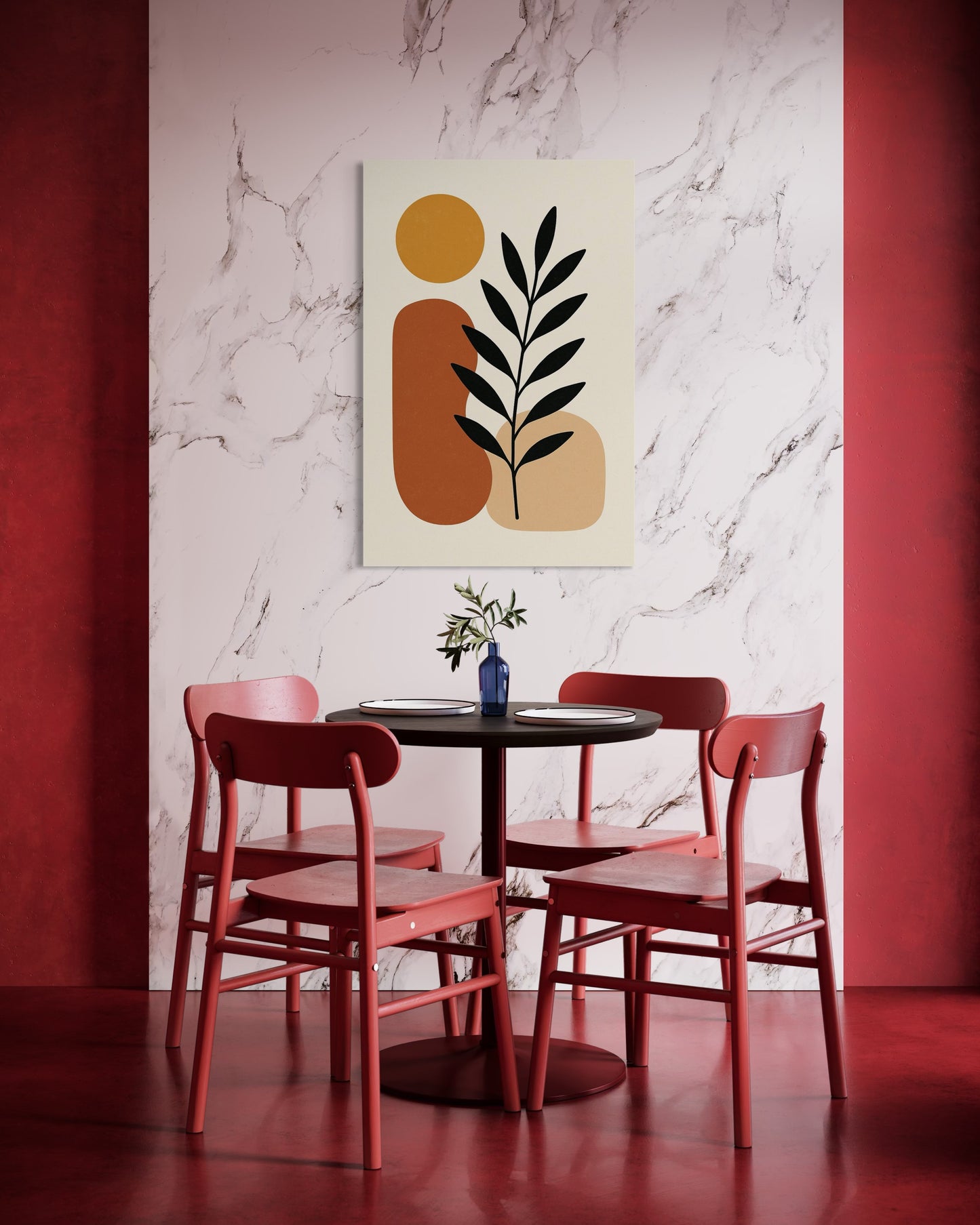 Abstract Printable Wall Art | Modern Boho Decor | 2:3 Ratio | Digital Download