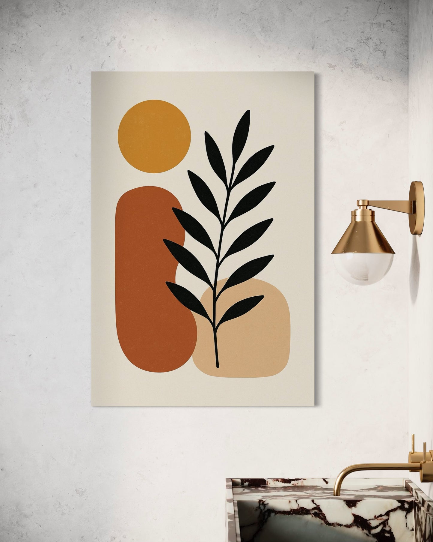 Abstract Printable Wall Art | Modern Boho Decor | 2:3 Ratio | Digital Download