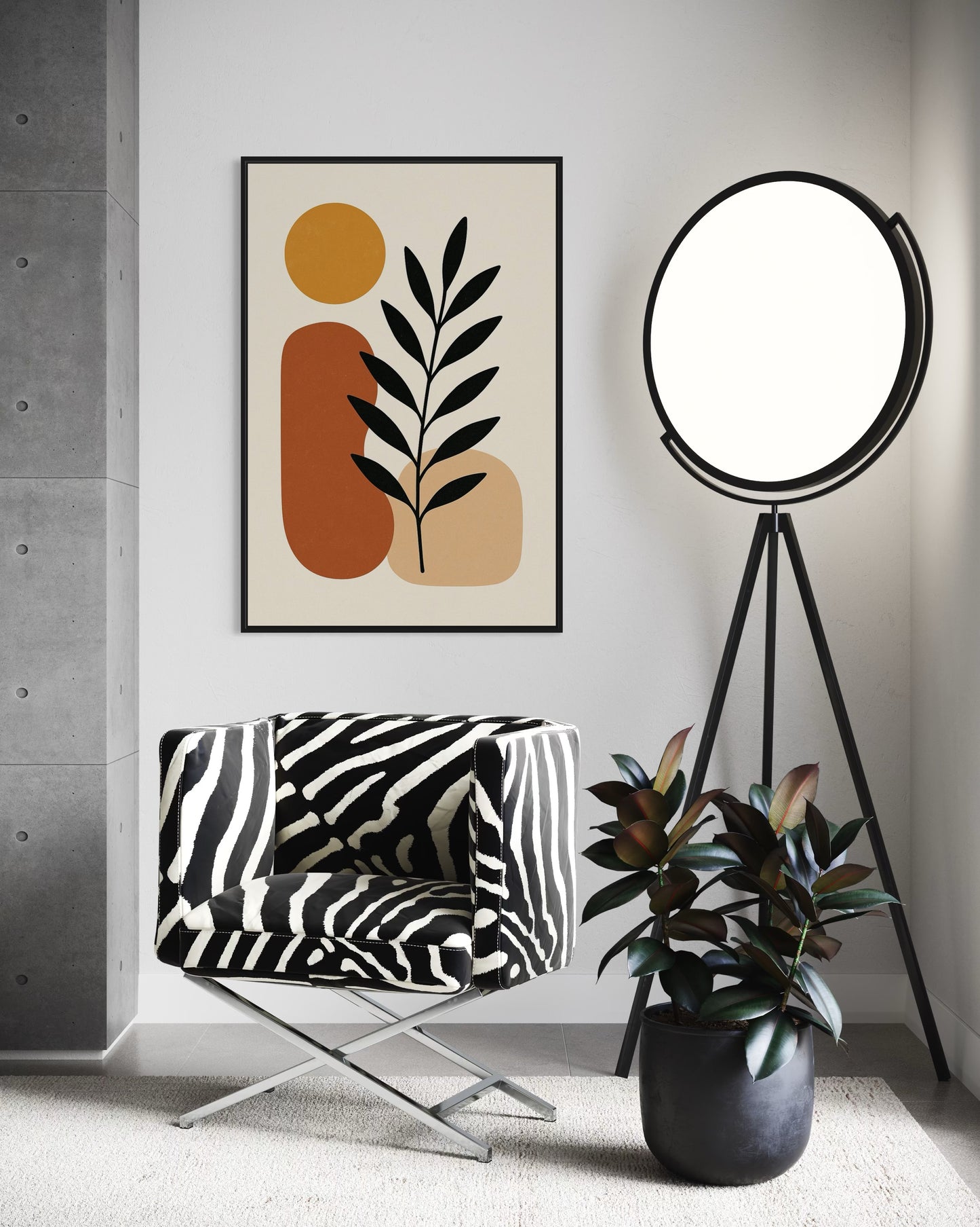 Abstract Printable Wall Art | Modern Boho Decor | 2:3 Ratio | Digital Download